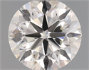 Natural Diamond 0.50 Carats, Round with Very Good Cut, J Color, VVS2 Clarity and Certified by GIA