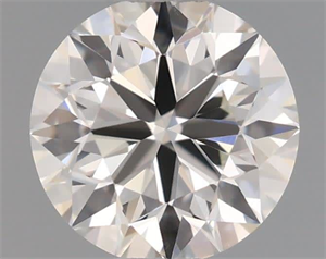 Picture of Natural Diamond 0.50 Carats, Round with Very Good Cut, J Color, VVS2 Clarity and Certified by GIA