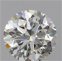 Natural Diamond 0.50 Carats, Round with Very Good Cut, K Color, VS1 Clarity and Certified by GIA