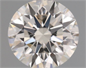 Natural Diamond 0.50 Carats, Round with Excellent Cut, K Color, VVS2 Clarity and Certified by GIA