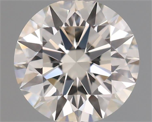 Picture of Natural Diamond 0.50 Carats, Round with Excellent Cut, K Color, VVS2 Clarity and Certified by GIA