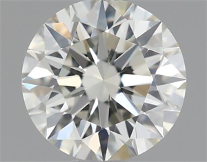 Picture of Natural Diamond 0.50 Carats, Round with Excellent Cut, K Color, VVS1 Clarity and Certified by GIA