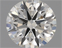 Natural Diamond 0.50 Carats, Round with Excellent Cut, K Color, VVS1 Clarity and Certified by GIA