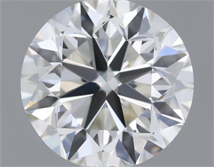 Picture of Natural Diamond 0.50 Carats, Round with Very Good Cut, K Color, VVS1 Clarity and Certified by GIA