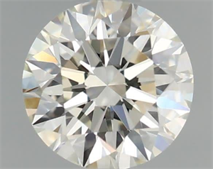 Picture of Natural Diamond 0.50 Carats, Round with Excellent Cut, K Color, VVS1 Clarity and Certified by GIA