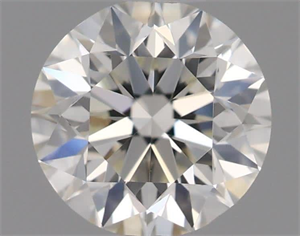 Picture of Natural Diamond 0.50 Carats, Round with Good Cut, K Color, VVS2 Clarity and Certified by GIA