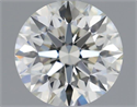 Natural Diamond 0.50 Carats, Round with Excellent Cut, K Color, VVS1 Clarity and Certified by GIA