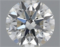 Natural Diamond 0.51 Carats, Round with Excellent Cut, J Color, VS1 Clarity and Certified by GIA