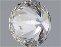 Natural Diamond 0.52 Carats, Round with Excellent Cut, K Color, SI1 Clarity and Certified by GIA