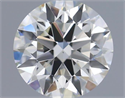 Natural Diamond 0.54 Carats, Round with Excellent Cut, K Color, VS1 Clarity and Certified by GIA