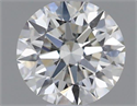 Natural Diamond 0.41 Carats, Round with Excellent Cut, J Color, VS1 Clarity and Certified by GIA