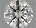 Natural Diamond 0.42 Carats, Round with Excellent Cut, J Color, VVS1 Clarity and Certified by GIA