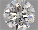 Natural Diamond 0.50 Carats, Round with Excellent Cut, I Color, SI2 Clarity and Certified by GIA