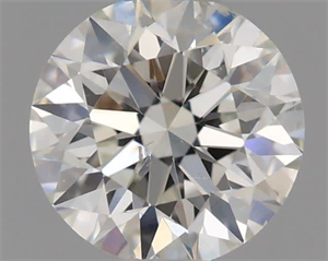 Picture of Natural Diamond 0.50 Carats, Round with Excellent Cut, I Color, SI2 Clarity and Certified by GIA