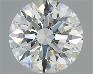 Picture of Natural Diamond 0.41 Carats, Round with Excellent Cut, E Color, VS1 Clarity and Certified by GIA