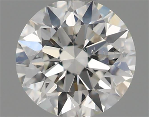 Picture of Natural Diamond 0.41 Carats, Round with Excellent Cut, I Color, SI2 Clarity and Certified by GIA