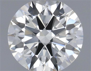 Picture of Natural Diamond 0.46 Carats, Round with Excellent Cut, J Color, VS1 Clarity and Certified by GIA