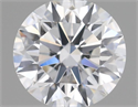 Natural Diamond 0.45 Carats, Round with Excellent Cut, F Color, SI2 Clarity and Certified by GIA