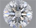 Natural Diamond 0.60 Carats, Round with Very Good Cut, I Color, SI2 Clarity and Certified by GIA