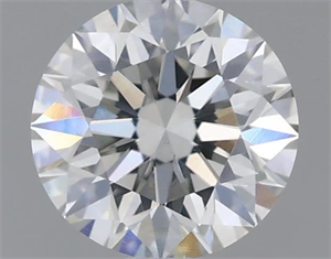 Picture of Natural Diamond 0.60 Carats, Round with Very Good Cut, I Color, SI2 Clarity and Certified by GIA