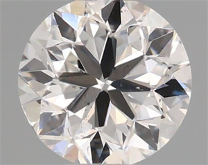 Picture of Natural Diamond 0.41 Carats, Round with Very Good Cut, F Color, SI1 Clarity and Certified by GIA