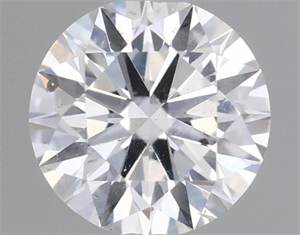 Picture of Natural Diamond 0.40 Carats, Round with Excellent Cut, D Color, SI2 Clarity and Certified by GIA