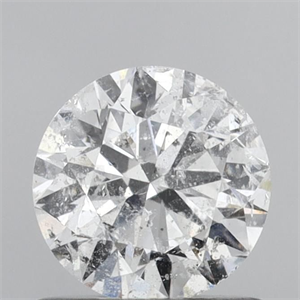 Picture of Natural Diamond 0.70 Carats, Round with Excellent Cut, E Color, I1 Clarity and Certified by IGI