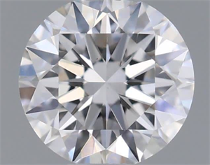 Picture of Natural Diamond 0.40 Carats, Round with Excellent Cut, E Color, VS1 Clarity and Certified by GIA