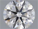 Natural Diamond 0.42 Carats, Round with Excellent Cut, G Color, VS2 Clarity and Certified by GIA