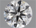 Natural Diamond 0.40 Carats, Round with Very Good Cut, I Color, SI1 Clarity and Certified by GIA