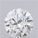 Natural Diamond 0.40 Carats, Round with Excellent Cut, H Color, VS1 Clarity and Certified by GIA