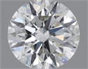 Natural Diamond 0.40 Carats, Round with Excellent Cut, H Color, SI1 Clarity and Certified by GIA