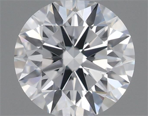 Picture of Natural Diamond 0.40 Carats, Round with Very Good Cut, F Color, VS2 Clarity and Certified by GIA