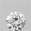 Natural Diamond 0.50 Carats, Round with Very Good Cut, G Color, SI2 Clarity and Certified by IGI