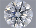 Natural Diamond 0.41 Carats, Round with Excellent Cut, D Color, SI1 Clarity and Certified by GIA