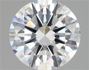 Picture of Natural Diamond 2.38 Carats, Round with Excellent Cut, H Color, IF Clarity and Certified by GIA