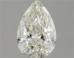 Picture of Natural Diamond 1.20 Carats, Pear with  Cut, I Color, VVS1 Clarity and Certified by IGI