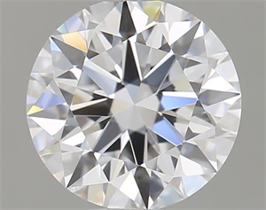 Picture of Natural Diamond 1.05 Carats, Round with Excellent Cut, D Color, FL Clarity and Certified by GIA