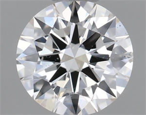 Picture of Natural Diamond 0.50 Carats, Round with Excellent Cut, I Color, SI2 Clarity and Certified by GIA