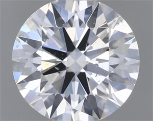 Picture of Natural Diamond 0.42 Carats, Round with Excellent Cut, G Color, SI2 Clarity and Certified by GIA