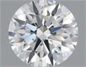 Natural Diamond 0.50 Carats, Round with Excellent Cut, J Color, VS1 Clarity and Certified by GIA