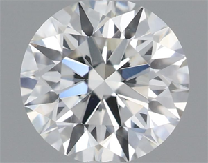 Picture of Natural Diamond 0.50 Carats, Round with Excellent Cut, J Color, VS1 Clarity and Certified by GIA