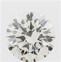 Natural Diamond 0.51 Carats, Round with Excellent Cut, J Color, VS1 Clarity and Certified by IGI