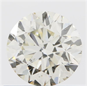 Natural Diamond 0.51 Carats, Round with Very Good Cut, K Color, VS2 Clarity and Certified by IGI