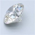 Natural Diamond 3.01 Carats, Round with Excellent Cut, H Color, SI2 Clarity and Certified by GIA