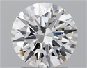 Natural Diamond 2.03 Carats, Round with Excellent Cut, H Color, SI2 Clarity and Certified by GIA