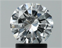 Natural Diamond 1.50 Carats, Round with Excellent Cut, E Color, IF Clarity and Certified by GIA