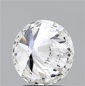 Picture of Natural Diamond 3.02 Carats, Round with Excellent Cut, H Color, I1 Clarity and Certified by GIA