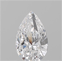 Natural Diamond 1.06 Carats, Pear with  Cut, D Color, VVS1 Clarity and Certified by GIA