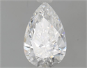 Natural Diamond 0.70 Carats, Pear with  Cut, E Color, SI1 Clarity and Certified by GIA